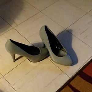 Patent leather heels